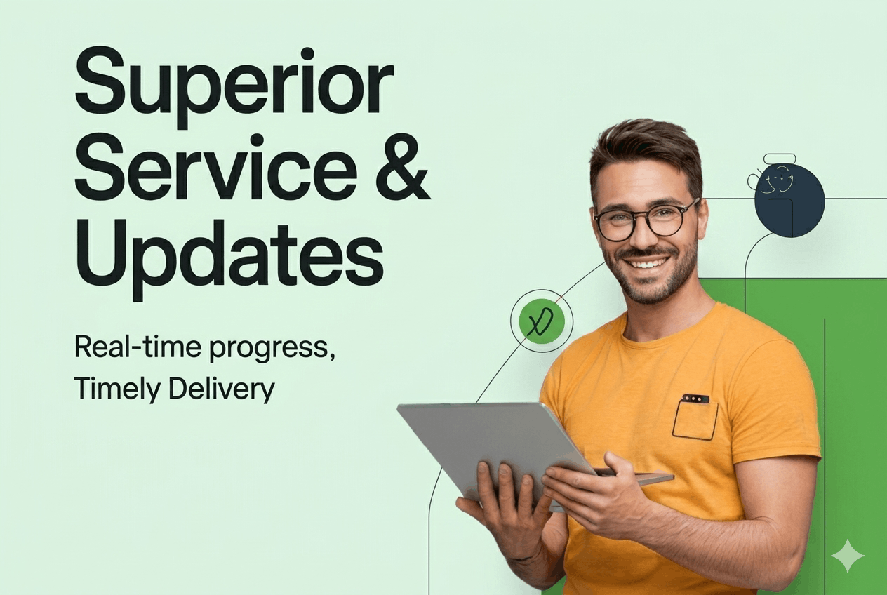 📦 Superior Service & Updates