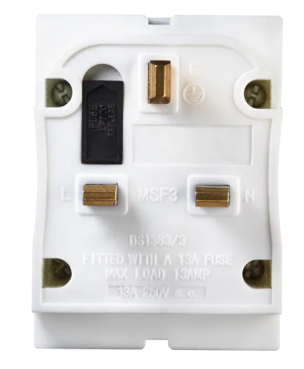 Masterplug 3 Way Wall Adaptor White
