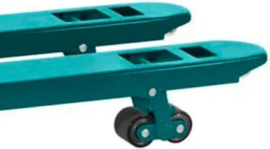 TOTAL THT301251 Hand Pallet Truck 2500kg – Heavy Duty Hydraulic Pallet Jack, 550 x 1150mm Forks, Polyurethane Wheels