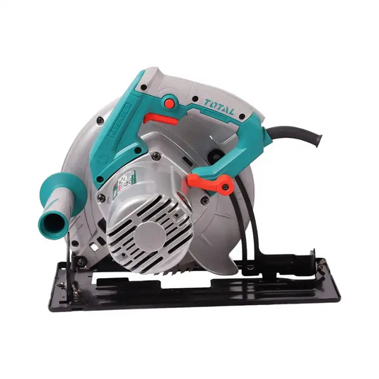 TOTAL 2200W Corded Circular Saw 235mm Blade, 3800 RPM, 80mm Cutting Depth, Heavy-Duty Wood Cutting Tool