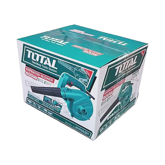 TOTAL TB2046 Aspirator Blower 400W – 14,000 RPM, Dust Collection Function, Lightweight Electric Blower