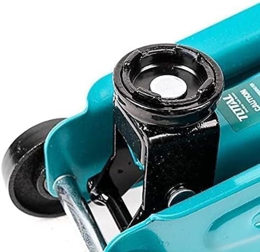 TOTAL THT10834 3 Ton Hydraulic Floor Jack | Dual Pump Fast Lift Garage Trolley Jack 85-515mm