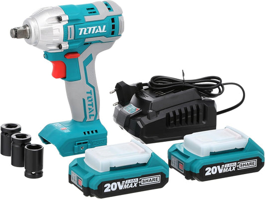 TOTAL Lithium Ion Impact Wrench 20V