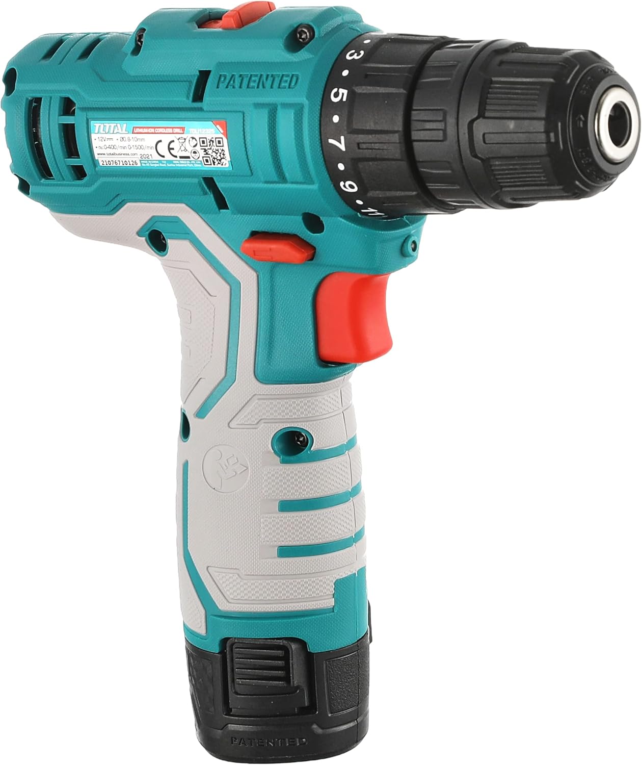 TOTAL 2Pcs Cordless Combo Kit 12V