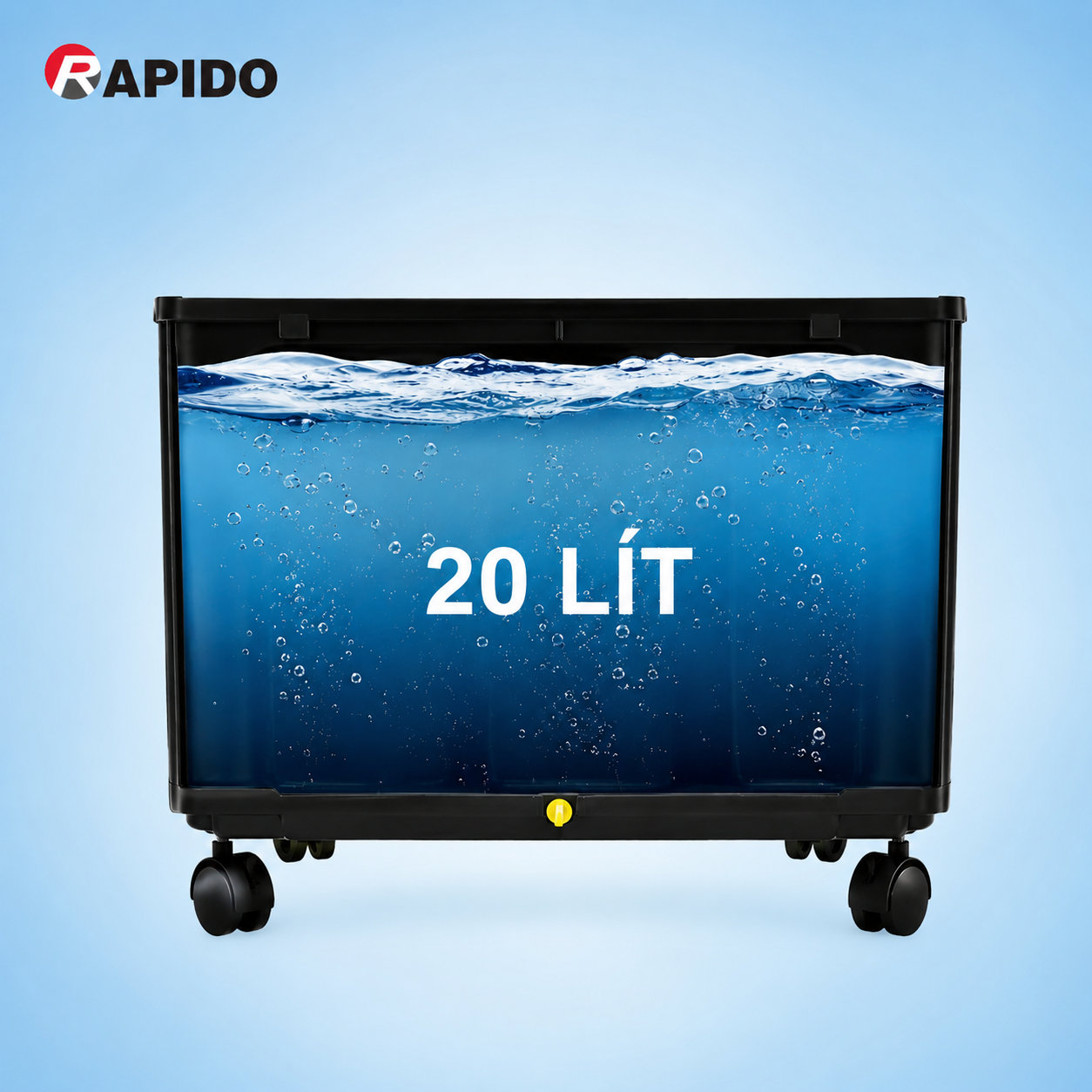 RAPIDO Everest 3000D Air Cooler 20L 40W – 3000m³/h Airflow, Remote Control, Ionizer Air Purifier, 3 Speed Settings