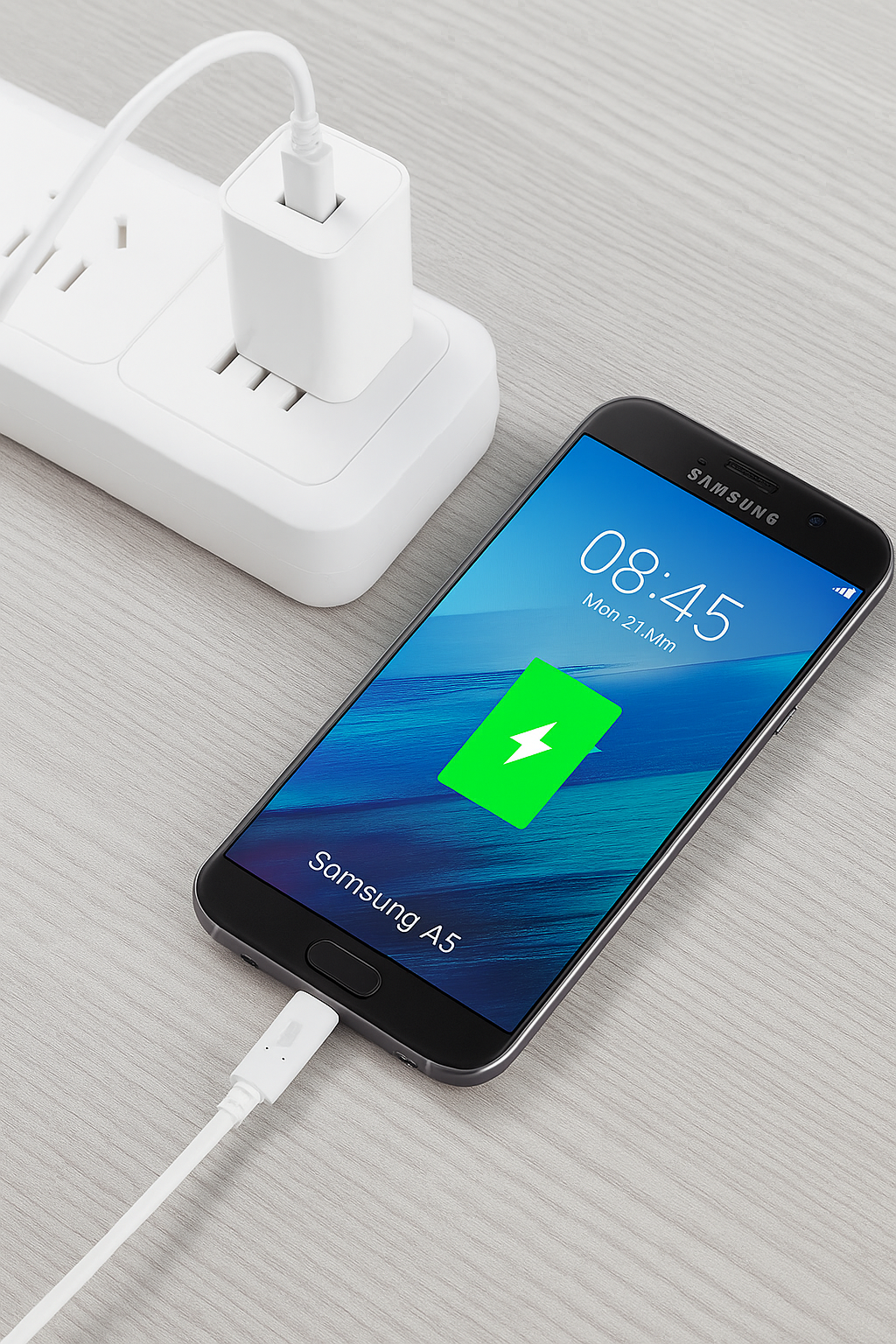 Masterplug 1Meter USB C to USB C Charge & Sync Cable, PD, 5A 100W 10GBPS White