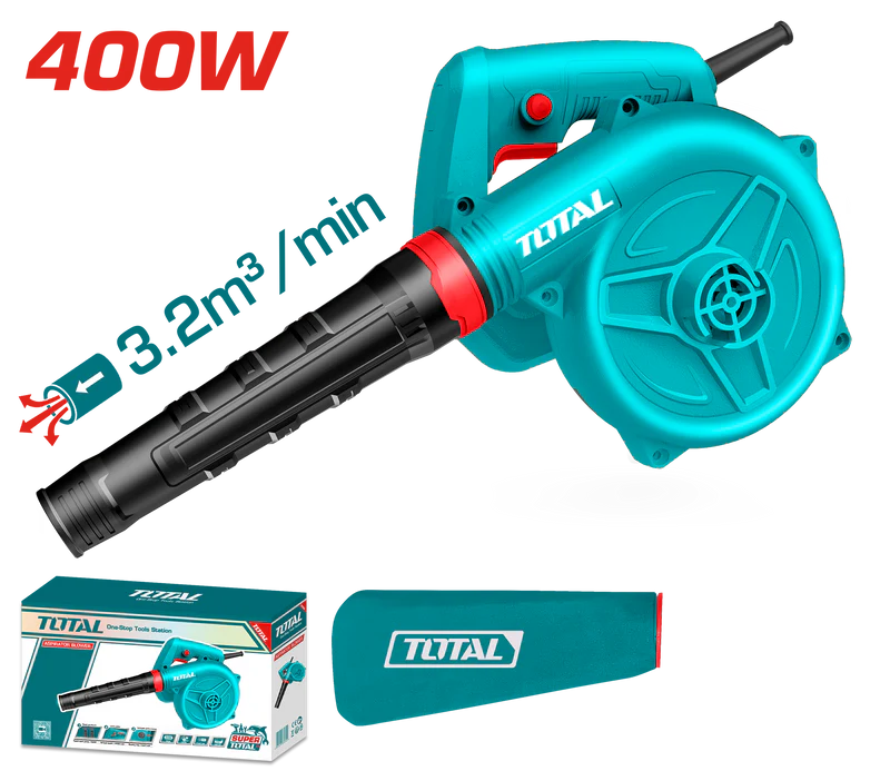 TOTAL Aspirator Leaf Blower 400W TB4036