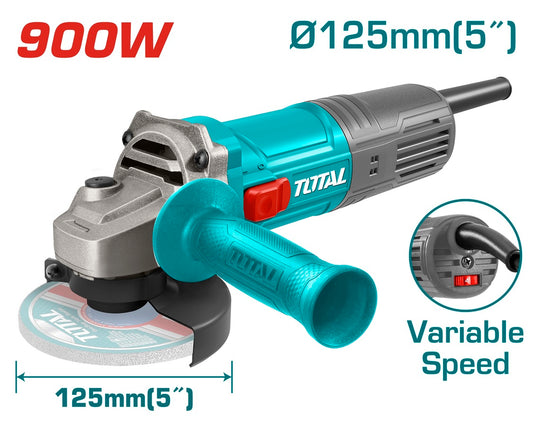 TOTAL Angle Grinder 900W - 125mm