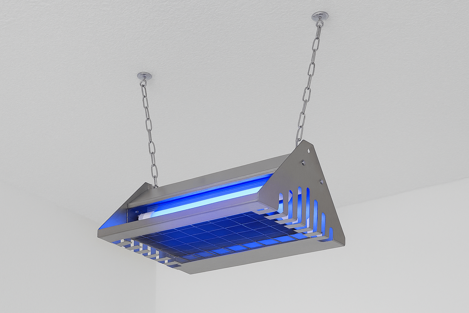 Al Mushkat LED Stainless Steel Flying Insect & Mosquito Killer 2*4W