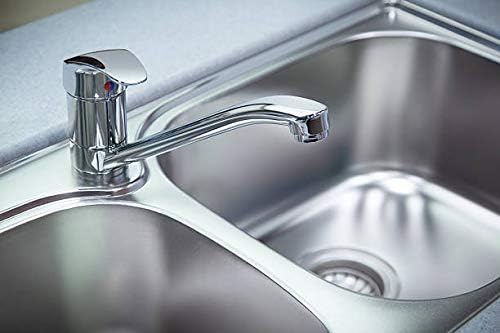 GS Rubinetterie ASTRALE Premium Single Lever Deck Sink Mixer, Chrome