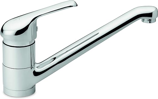 GS Rubinetterie ASTRALE Premium Single Lever Deck Sink Mixer, Chrome