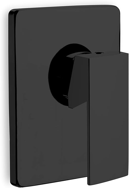 GS Rubinetterie INDACO Concealed Single Lever Bath Shower Mixer Matt Black
