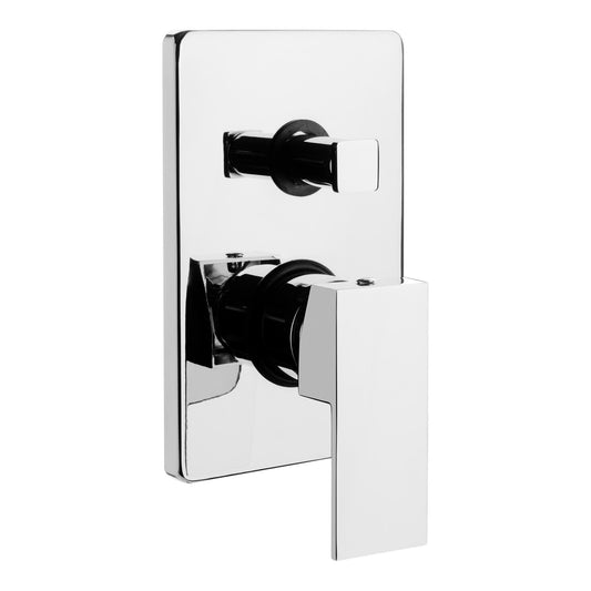 GS Rubinetterie INDACO Concealed Single Lever Bath Shower Mixer With Diverter Chrome