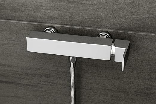 Gs Rubinetterie INDACO Wall Mounted Single Lever Shower Mixer Chrome