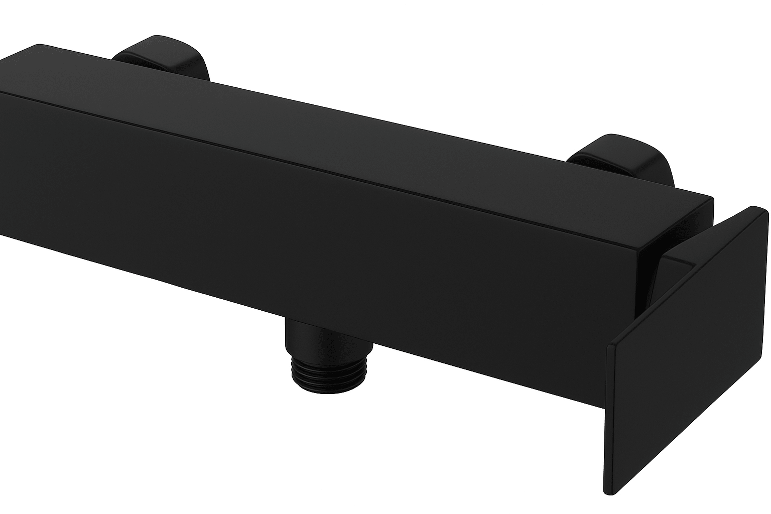 Gs Rubinetterie INDACO Wall Mounted Single Lever Shower Mixer Matte Black