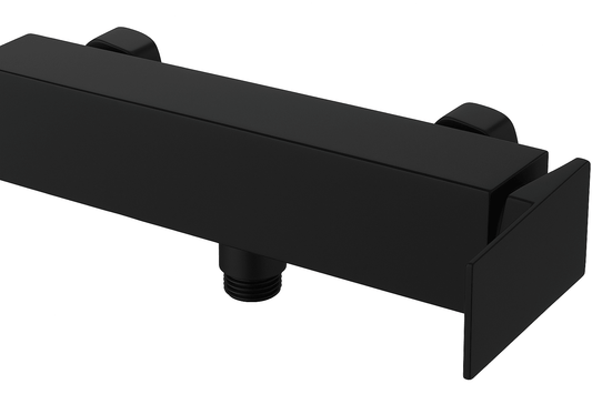 Gs Rubinetterie INDACO Wall Mounted Single Lever Shower Mixer Matte Black