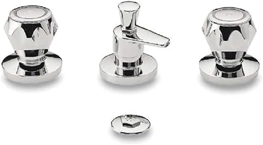 GS Rubinetterie MERCURY Bidet Mixer With Shower and Pop Up Waste, Chrome