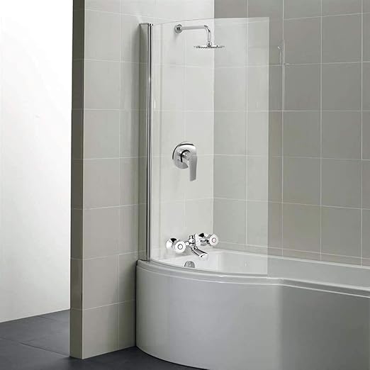 GS Rubinetterie Premium Mercury Bath Mixer Tap with Diverter Chrome Finish