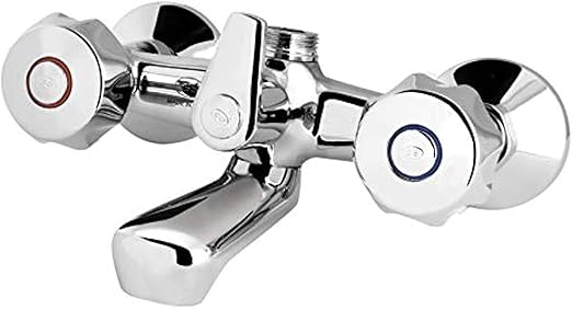 GS Rubinetterie Premium Mercury Bath Mixer Tap with Diverter Chrome Finish