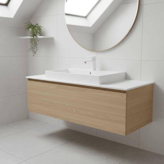 GS Rubinetterie 2462 SLIM Single Lever Basin Mixer Tap with Pop-Up Waste, Energy Saving Cartridge, Premium Brass Bathroom Faucet, White Chrome Finish