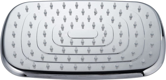 HESANIT ABS Rain Shower Head Oval, 30x18cm, Chrome