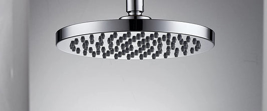 HESANIT ABS Round Rain Shower Head Round 20cm, Chrome