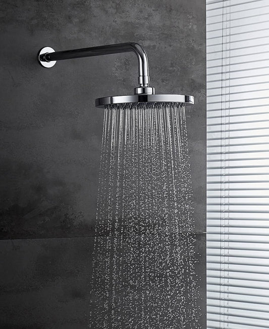 HESANIT ABS Round Rain Shower Head Round 20cm, Chrome