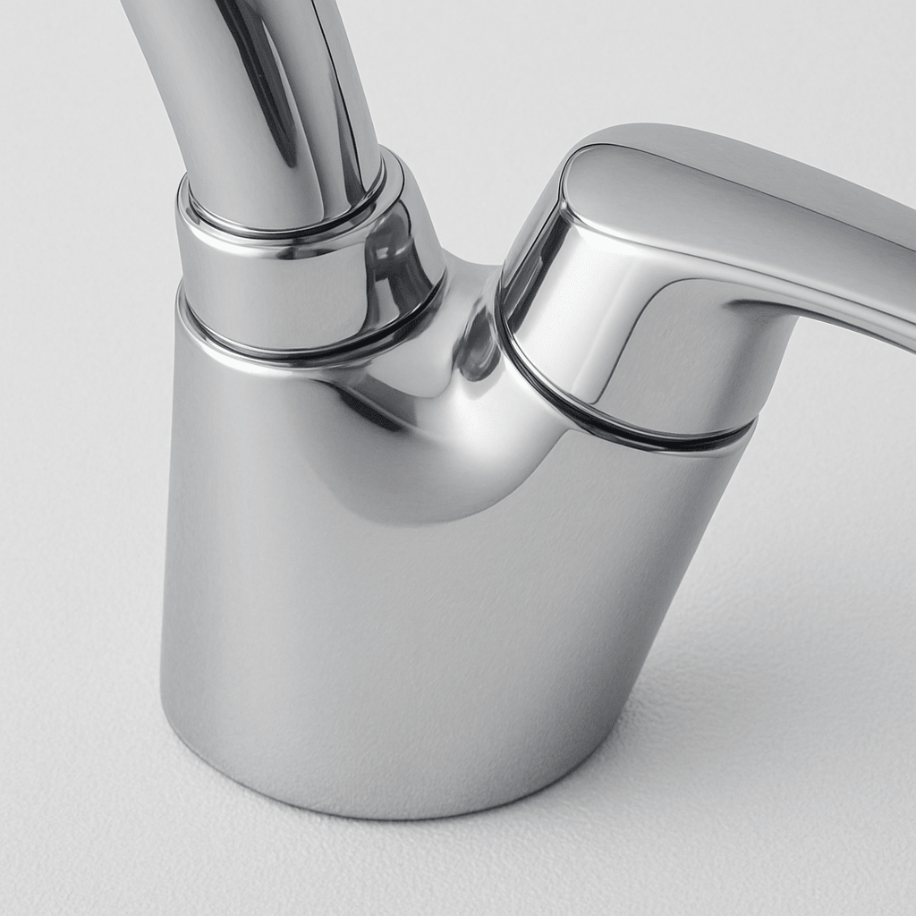 HESANIT Astra Single Lever Deck-Mounted Sink Mixer Chrome
