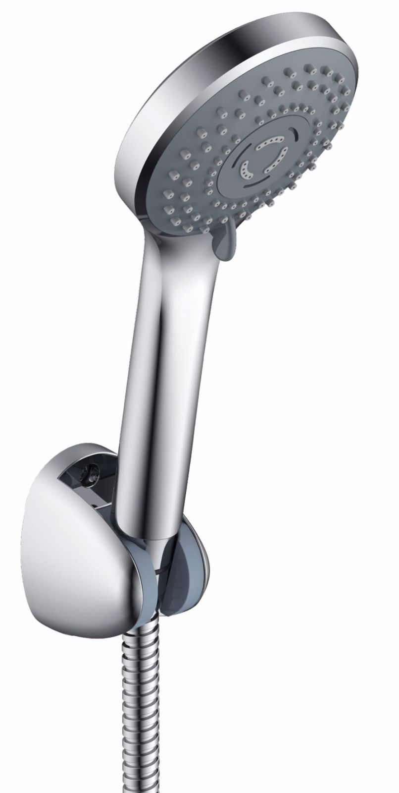 HESANIT Bath Hand Shower with 3 Spray Modes, Premium Chrome Finish, Easy Clean Anti-Lime Nozzles