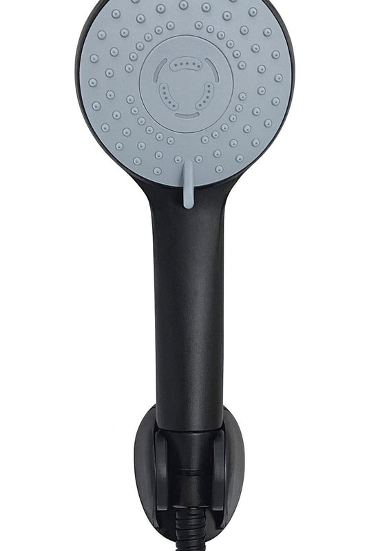 HESANIT Bath Hand Shower with 3 Spray Modes, Premium Matt Black Finish, Easy Clean Anti-Lime Nozzles
