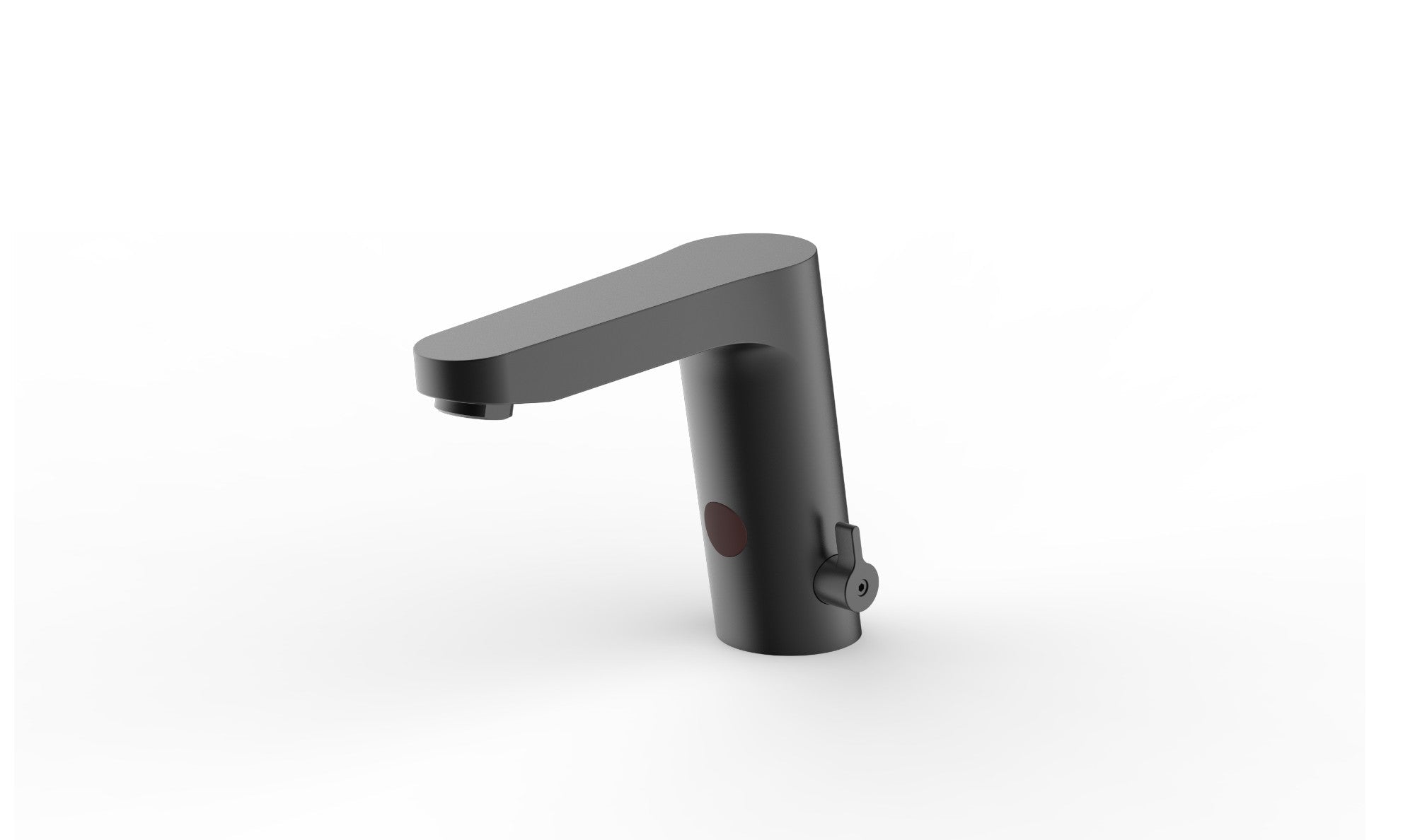 HESANIT E Sensor Touchless Bath Basin Faucet, Infra-Red Sensor, Temperature Control, Matt Black