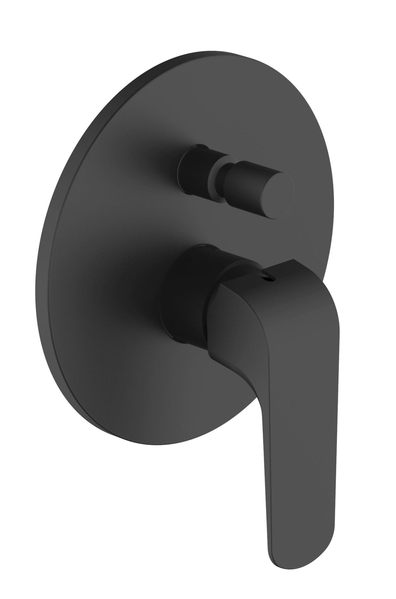 HESANIT Elite Concealed Bath Shower Mixer with Diverter, Matt Black