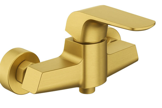 HESANIT Elite Single Lever Bath Shower Mixer, Gold Brushed