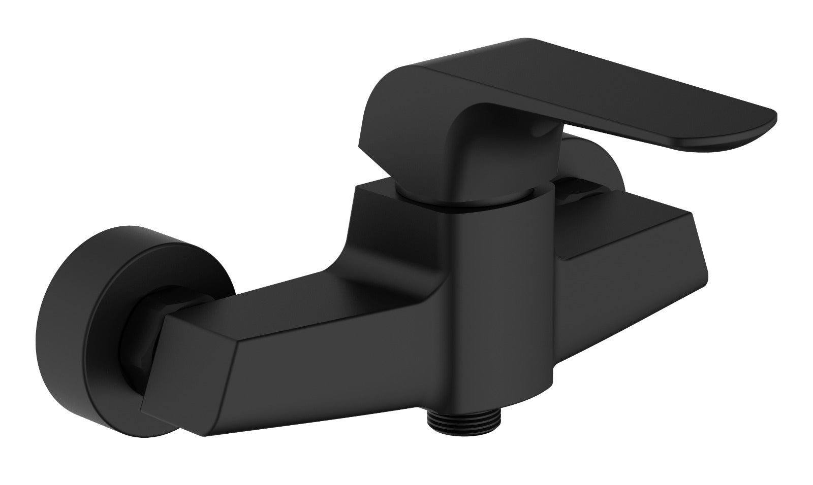 HESANIT Elite Single Lever Bath Shower Mixer, Matt Black