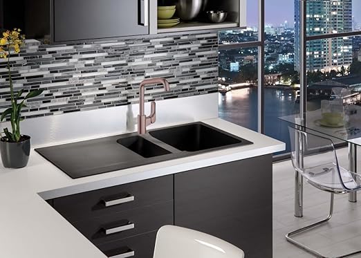 HESANIT Elite Single Lever Deck Mounted Kitchen Sink Mixer, Oil Rubbed Bronze