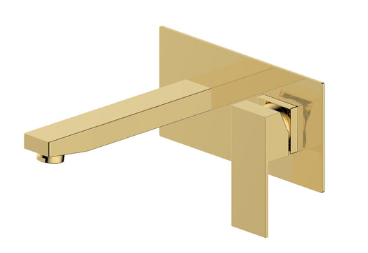 HESANIT Infinity Bath Basin Concealed Mixer, Gold