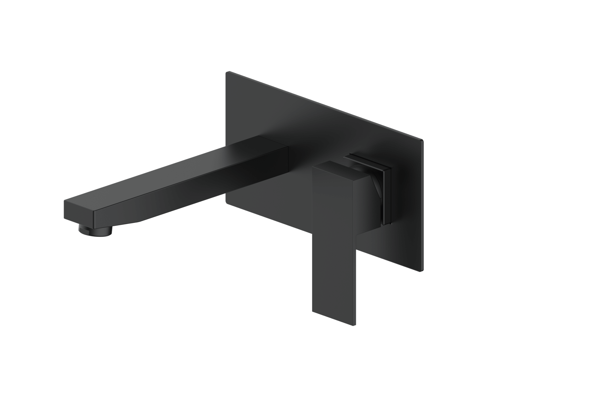 HESANIT Infinity Bath Basin Concealed Mixer, Matt Black