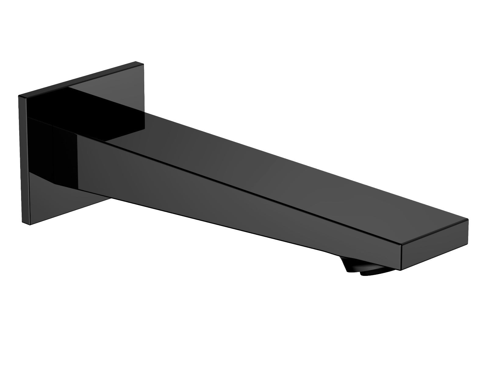 HESANIT Infinity Bath spout, Chrome Matt Black