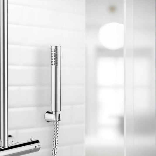 HESANIT Infinity Hand Shower with 3 Spray Modes, Stainless Steel Double-Locked Flexible Hose 1500mm, Premium Chrome Finish