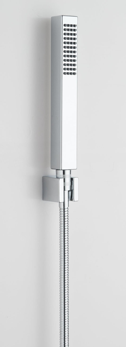 HESANIT Infinity Hand Shower with 3 Spray Modes, Stainless Steel Double-Locked Flexible Hose 1500mm, Premium Chrome Finish