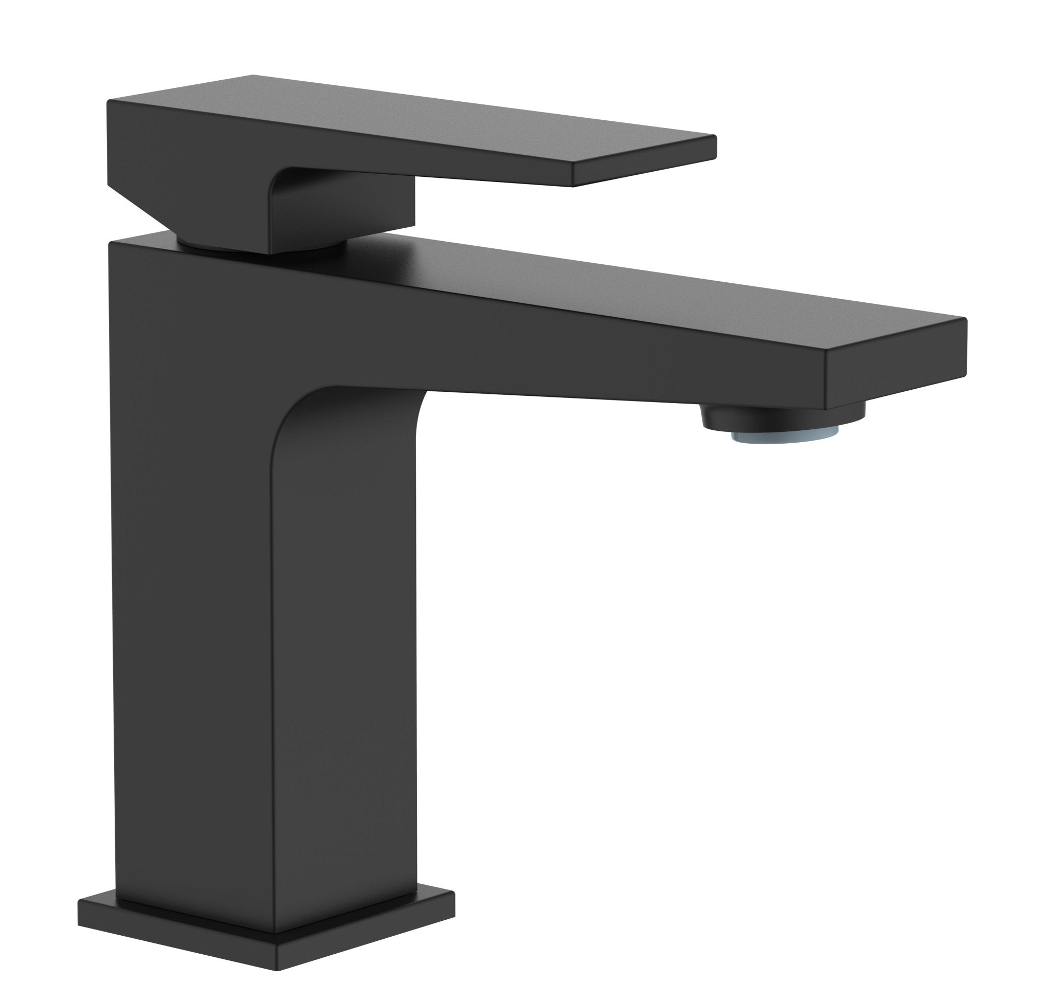 HESANIT Infinity Single Lever Basin Mixer with Pop-Up Waste, Matt Black