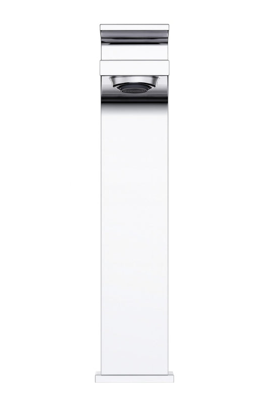 HESANIT Infinity Single-Lever High Basin Mixer with Pop-Up Waste, Chrome