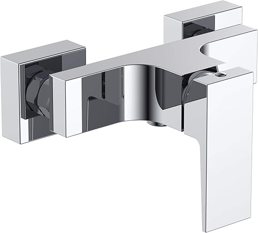 HESANIT Infinity Single Lever Shower Mixer Wall-Mounted Faucet, Chrome