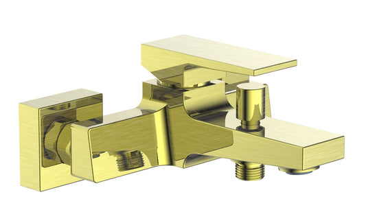 HESANIT Infinity Wall-Mounted Bath Mixer without Hand Shower, Cupric Bronze