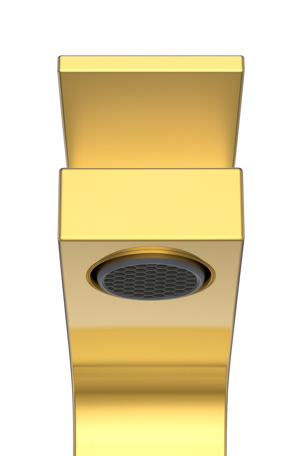 HESANIT Infinity Wall-Mounted Bath Mixer without Hand Shower, Gold