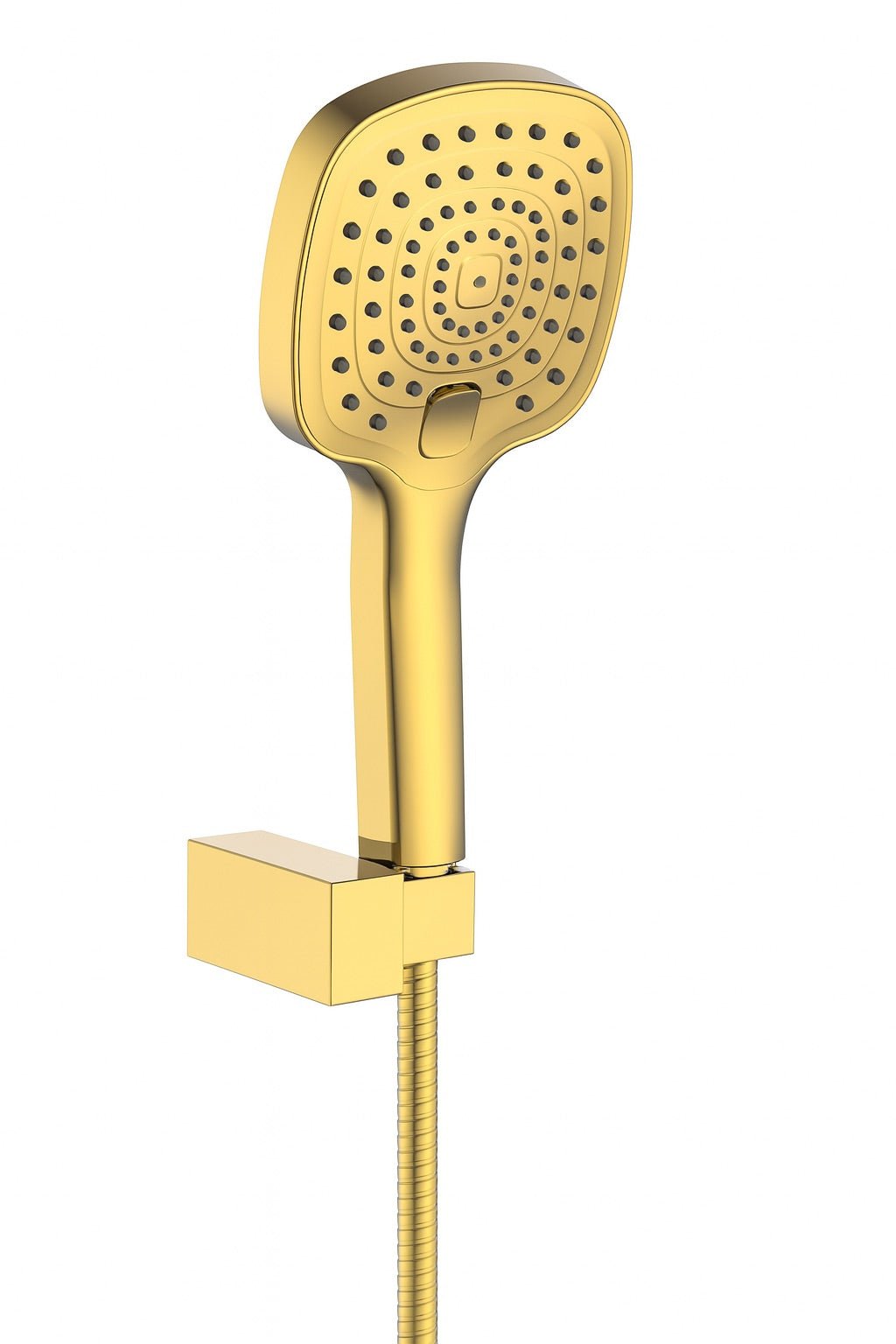 HESANIT Infinity Wall-Mounted Bath Mixer without Hand Shower, Gold