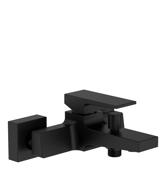 HESANIT Infinity Wall-Mounted Bath Mixer without Hand Shower, Matt Black