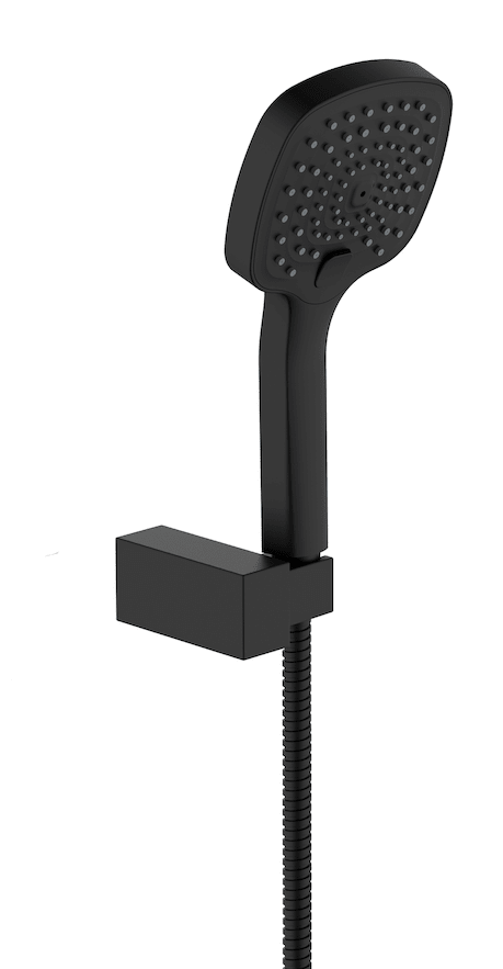 HESANIT Infinity Wall-Mounted Bath Mixer without Hand Shower, Matt Black