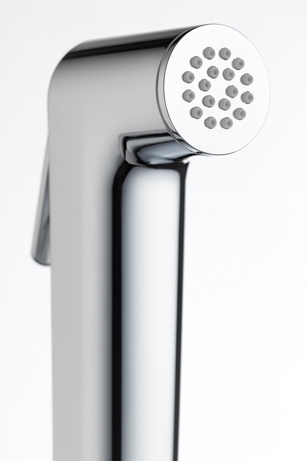 HESANIT Logic Bathroom Shattaf Set, Chrome