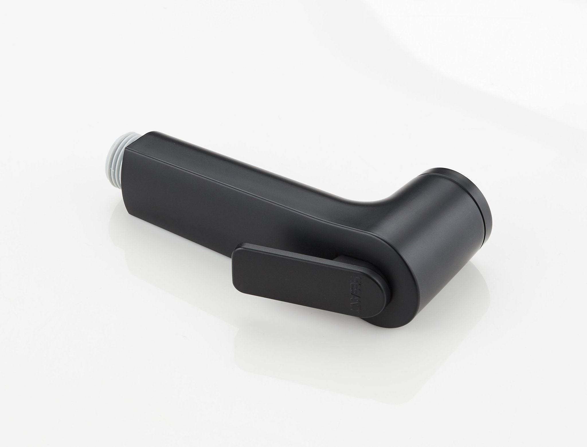 HESANIT Logic Bathroom Shattaf Set, Matt Black